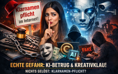 Einordnung der aktuellen Debatte um Collien Fernandes – und warum die Forderung nach einer Klarnamenpflicht im Internet im Kontext KI-generierter Inhalte nicht zielführend ist